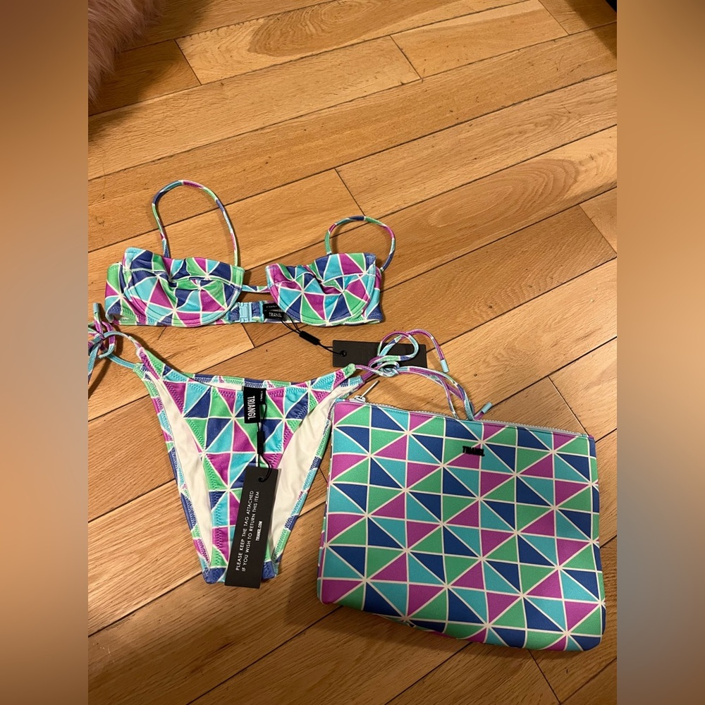 NEW WITH TAGS! Triangl Mala-Leve bikini in size XS. Comes in original packaging.